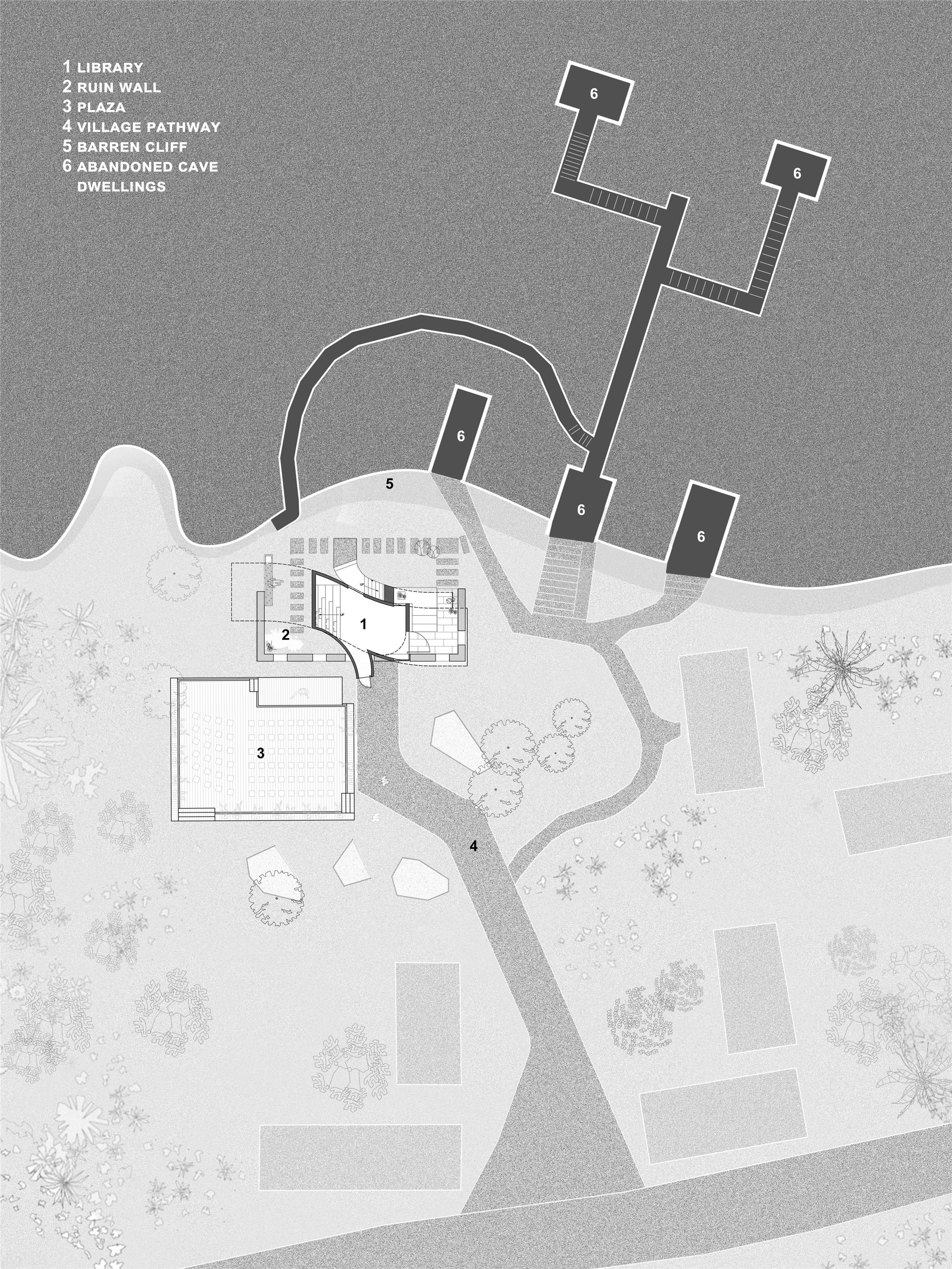 微建筑系列 II：废墟书屋 / 一树建筑工作室