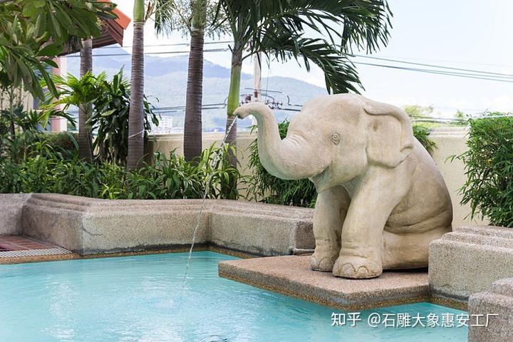 非常牛
:石雕大象摆件是寓意吉祥的喷水动物石雕