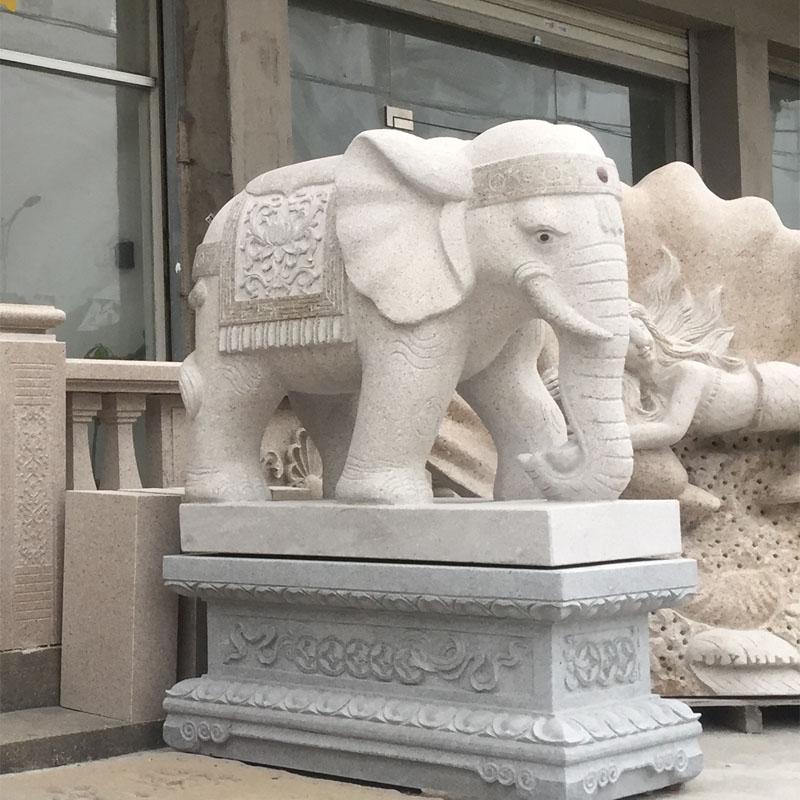 大象石雕放家门口可以吗？